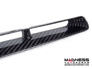 FIAT 500 ABARTH Front Bumper Grill Insert - Carbon Fiber - European Model